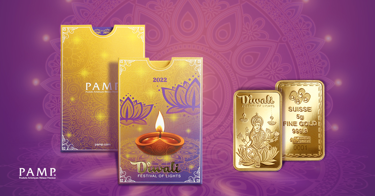 2022 Diwali Minted Bullion Edition | PAMP